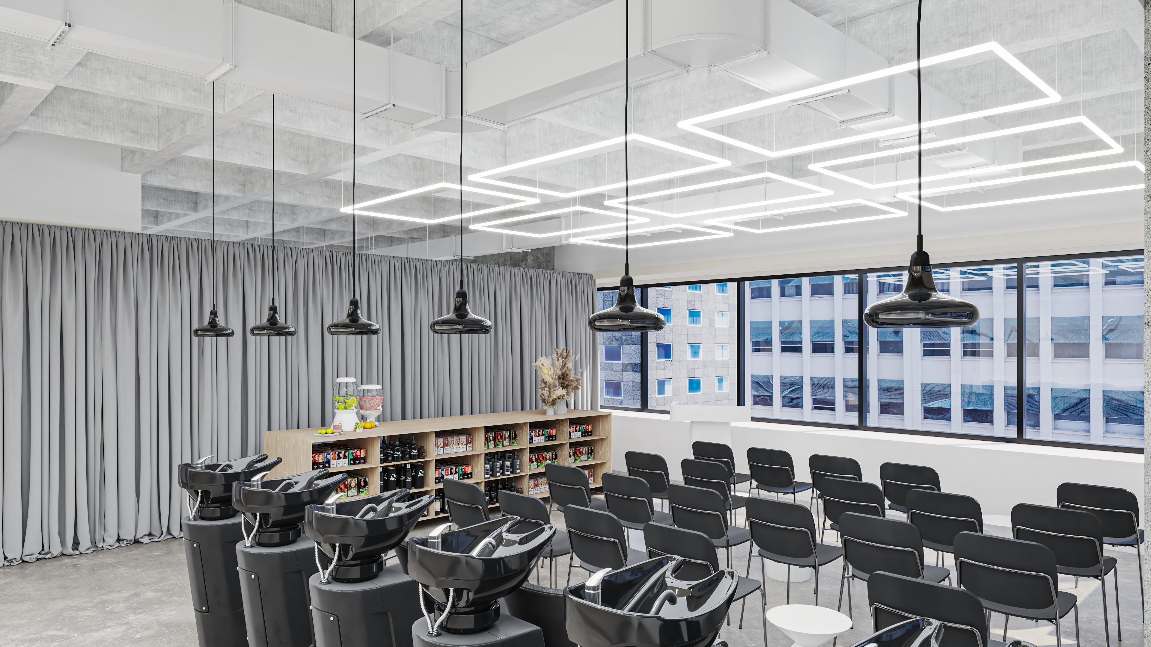 Wella R&D Salon design